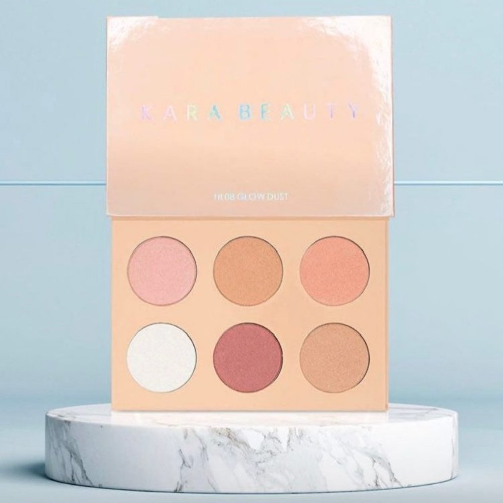 Highlighter Palette Eyes, Lips & Cheeks Warm Tones